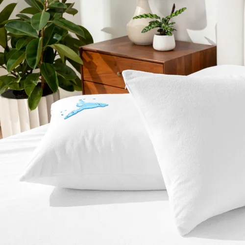 Vista 12 de Bare Home Protector de colchón tamaño Twin, 100% impermeable y transpirable, funda de colchón refrescante, protege contra derrames, sin vinilo, sin