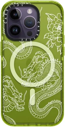 Vista 22 de CASETiFY Impact - Funda para iPhone 14 Pro [4 veces probada contra caídas de grado militar, protección contra caídas de 8.2 pies] – por debajo de 30