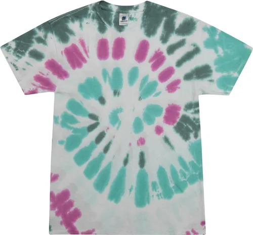 Vista 31 de Colortone Camisetas Tie Dye para Hombre y Mujer - Camisetas de manga corta unisex Tie-Dye para adultos Acadia