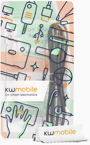 Vista 7 de kwmobile Funda cruzada compatible con Samsung Galaxy Xcover Pro - Funda transparente de TPU con correa de cordón - Transparente