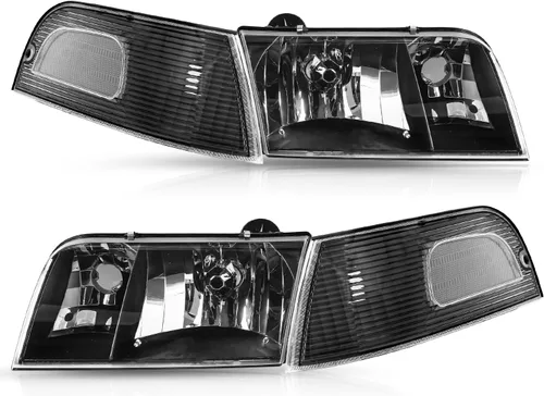 Vista 18 de TUSDAR Juego de montaje de faros delanteros para Ford F-250 F-350 F-450 F-550 Super Duty lado del pasajero del conductor