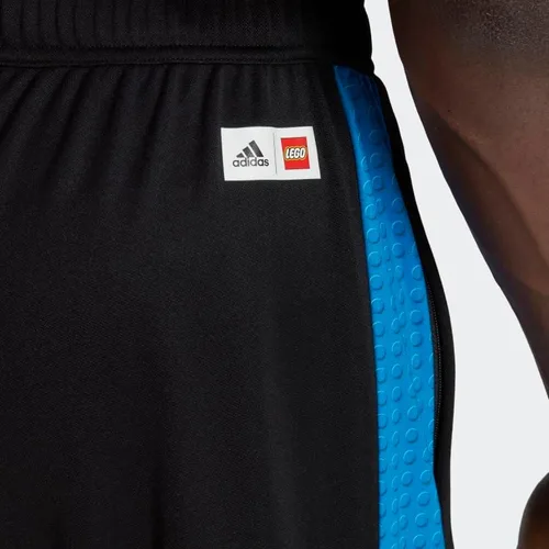 Vista 6 de ADIDAS TIRO X Lego - Pantalones deportivos para hombre, negroazul brillanteamarillo, talla XL, Negro, azul brillante, amarillo