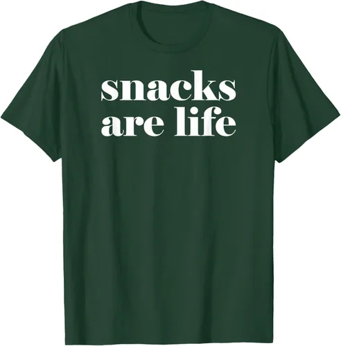 Vista 41 de Snacks Are Life - Camiseta divertida para amantes de los aperitivos, Negro