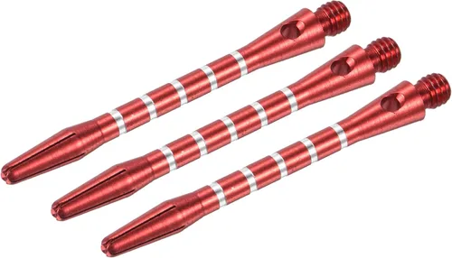 Vista 7 de PATIKIL Ejes de dardos, rosca media de aluminio Dart Tallos Accesorios de dardo para punta de acero