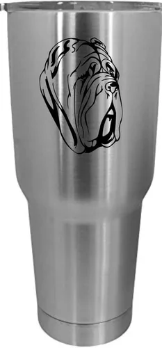 Vista 453 de Cairn Terrier - Vaso grabado con temática de perro, 30 onzas