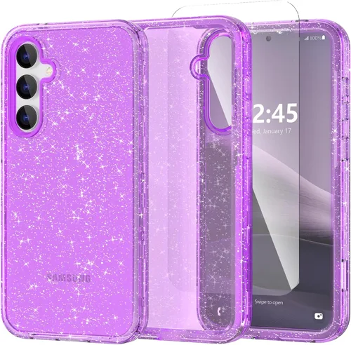 Vista 21 de Funda Magnética Diseñada para Samsung Galaxy S23 FE, con Protector de Pantalla + Protector de Lente de Cámara + Soporte, Funda para Galaxy S23 FE 5G
