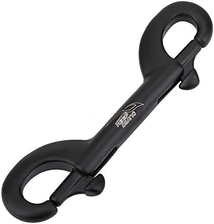Vista 8 de Gancho de buceo, gancho de doble extremo de acero inoxidable para buceo submarino (3.543 in-negro)