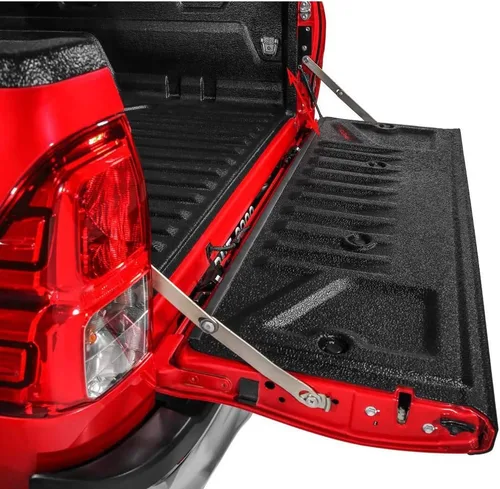 Vista 3 de TSUBASA Kit de amortiguador de asistencia para portón trasero para Toyota Hilux Revo 2015-2025 GUN125 GUN126 Pickup Truck Puerta Trasera Slow Down