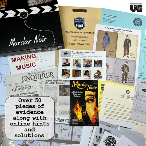Vista 9 de Murder Mystery Party Case Files: Murder Noir para 1 o más jugadores a partir de 14 años