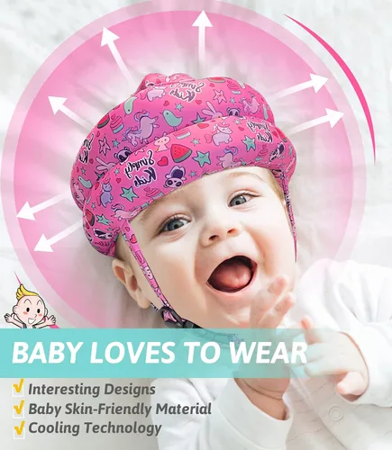 Vista 9 de Paquete: Casco de bebé y calcetines para niños pequeños con pinzas