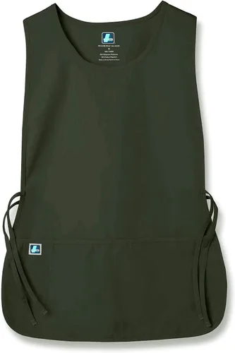 Vista 20 de Delantal de zapatero Adar con diseño unisex, tiras ajustables y 2 bolsillos Negro