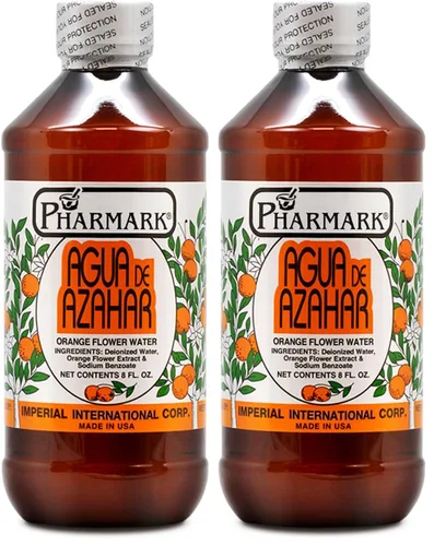 Vista 7 de Pharmark Agua de Azahar Flor de Azahar, 8 onzas líquidas