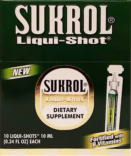 Vista 4 de Sukrol Liquid Shot Suplemento Dietético 10 Unidades - Suplemento Multivitamínico (Paquete de 1)