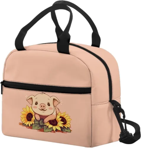 Vista 32 de doginthehole Bolsa de almuerzo portátil de teñido anudado azul, bolsa de almuerzo, organizador reutilizable, hielera para adultos, al aire libre