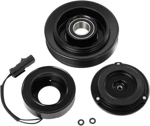 Vista 17 de CCIYU Embrague del compresor de CA para el coche 1993-1998 para el embrague del compresor del aire acondicionado de Mercury Villager 3.0L