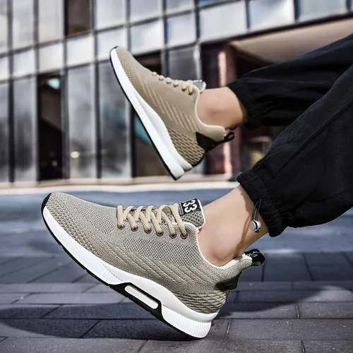 Vista 6 de CERYTHRINA Zapatillas de deporte para hombre Zapatos deportivos invisibles de altura que aumentan 2.36 pulgadas más altos zapatos de ascensor