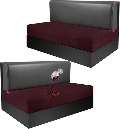 Vista 126 de Fundas de cojín impermeables para sofá, funda elástica lavable con diseño elástico antideslizante, protector de muebles para mascotas y niños