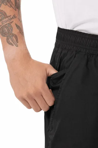 Vista 5 de Pantalones de chef holgados de Chef Works BBLW, ligeros, para hombre