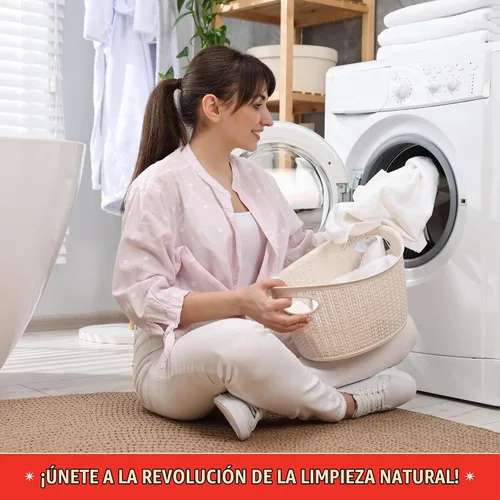 Vista 6 de Rebel Green Detergente orgánico para ropa para bebé, jabón natural para ropa, detergente líquido para ropa, detergente suave para ropa, aroma