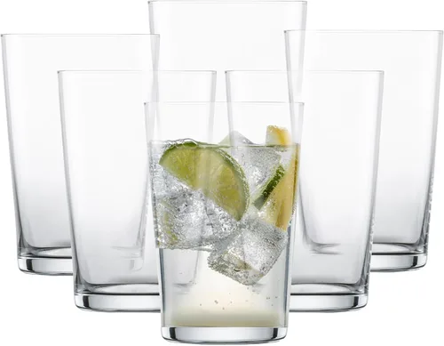 Vista 14 de SCHOTT ZWIESEL Basic Bar Selection - Vaso de bebida largo (juego de 6), vaso para bebidas largas, vasos de cristal Tritan aptos para lavavajillas