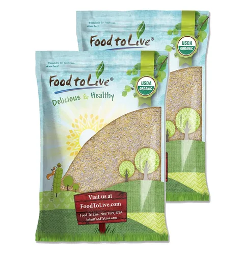 Vista 8 de Food to Live Harina de maíz orgánica a la antigua, gruesa, 12 onzas, sin OMG, grano entero, vegano, kosher, maíz molido amarillo a granel, ideal