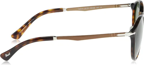 Vista 3 de Persol PO3248S - Gafas de sol redondas, Terra Di SienaAzul claro