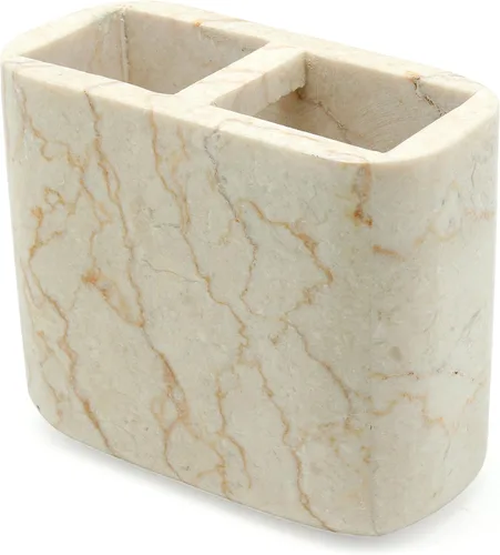 Vista 9 de Creative Home Jabonera de mano de mármol de champán natural, bandeja de jabón para baño, encimera de baño, fregadero de cocina, organizador Piedra