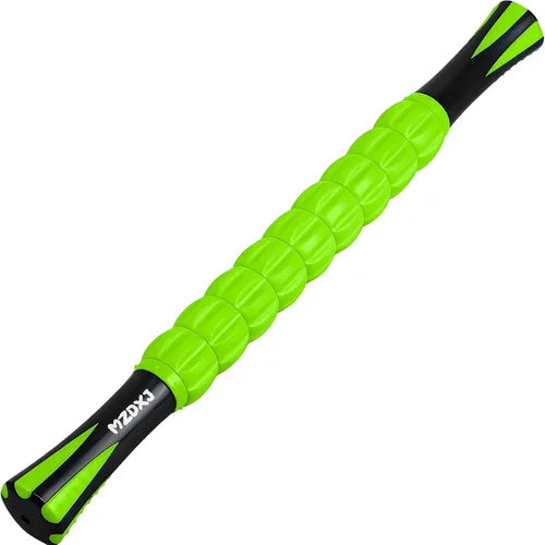Vista 15 de Rodillo de masaje muscular - Pistola de fascia de tejido profundo para alivio del dolor miofascial, drenaje linfático y escultura corporal