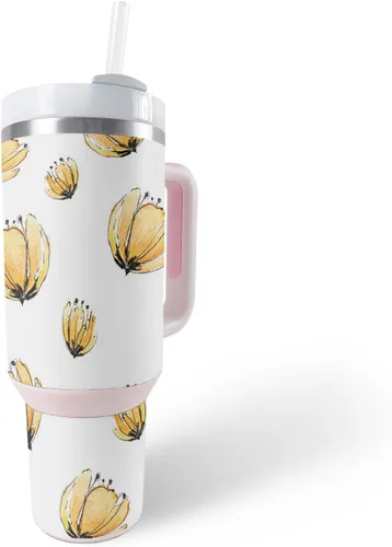 Vista 12 de MightySkins Skin - Vaso de vinilo compatible con Stanley The Quencher H2.0 FlowState de 40 onzas, mosaico de cebra, protectora, duradera y única