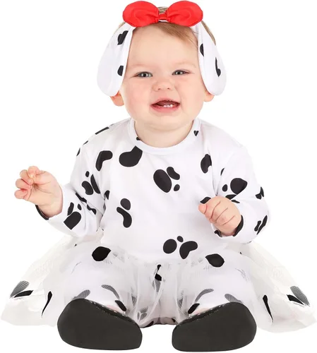 Vista 2 de Adorable disfraz de dálmata infantil
