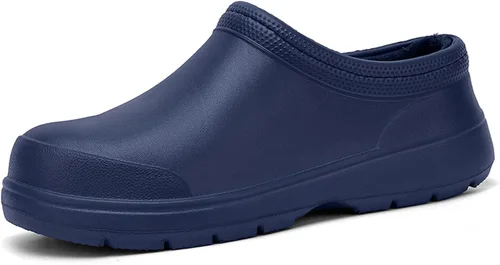 Vista 7 de Zapatos de chef cálidos para hombres y mujeres, antideslizantes, impermeables, zapatos de trabajo para hombre, cómodos zapatos de enfermería