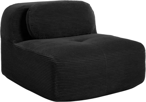 Vista 17 de Sofá sin hueso de 82 pulgadas, cómodo sofá cama de dos plazas, sofá comprimido con asiento profundo, sofá nube de pana para sala de estar