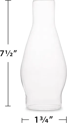 Vista 5 de Lamplight 411B Reemplazo de la lámpara de aceite de la chimenea - Cámara Hecho de vidrio duradero de alta calidad para un uso confiable