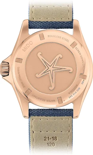 Vista 44 de MIDO Ocean Star Tribute - Swiss Automatic Watch for Men - 40.5mm Stainless Steel Case