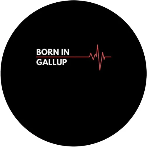 Vista 3 de Made In Gallup New Mexico City Of Birth Birthplace PopSockets Swappable PopGrip