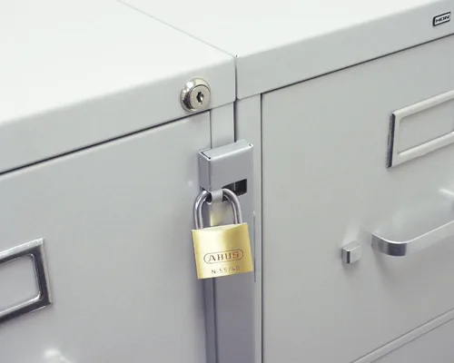 Vista 2 de ABUS Barra de archivos de 12 pulgadas de longitud para 1 cajón, gris