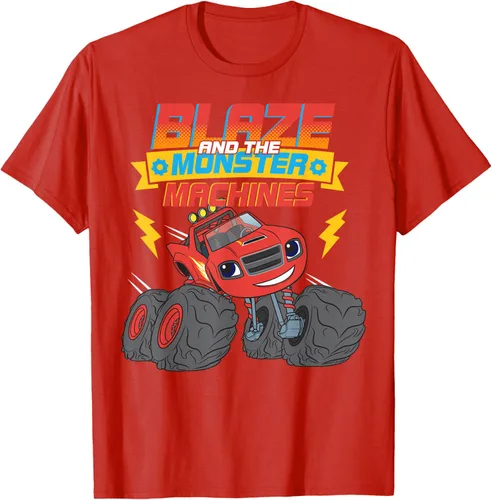 Vista 53 de Blaze & The Monster Machines Cute Blaze - Camiseta Negro