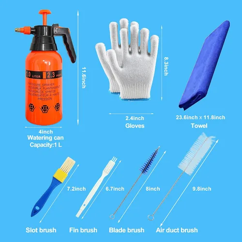 Vista 7 de Bolsa de limpieza de aire acondicionado, Bolsa de limpieza de aire acondicionado, Bolsa de limpieza de aire acondicionado, Bolsa de servicio de aire