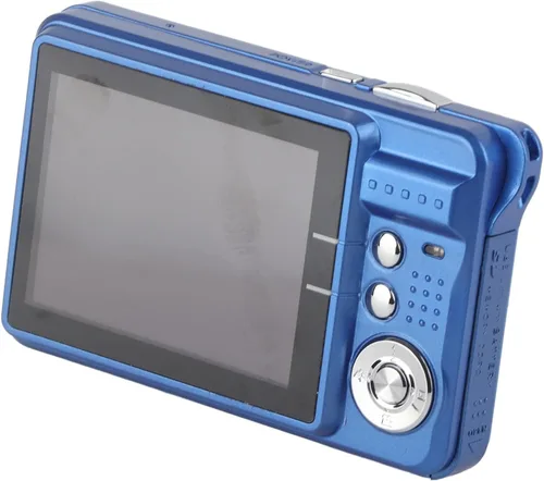 Vista 4 de Eujgoov Digital Camera, 4K 48MP Vlogging Camera with 8X Zoom 2.7in Screen and Fill Light for Photography (Blue)