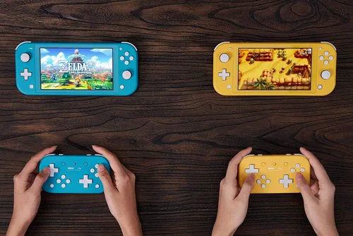 Vista 6 de Qumox - Mando Bluetooth para Switch Lite, Switch, Steam, Raspberry Pi