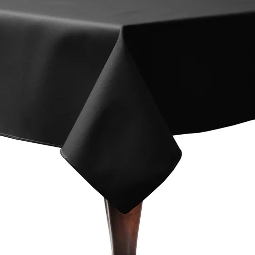 Vista 26 de Ultimate Textile Poly-Cotton Twill 54 x 96-Inch Rectangular Tablecloth Jade
