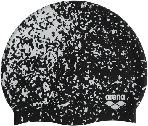 Vista 7 de Arena Gorro de natación unisex de silicona suave para mujeres y hombres, entrenamiento intensivo, cómodo, antideslizante, largo, sombrero de natación
