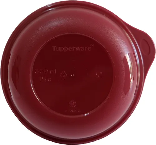 Vista 5 de Tupperware Recipiente hermético a prueba de fugas (juego de 3, 10.1 fl oz) Cereza, Rubí, Negro, 11155467