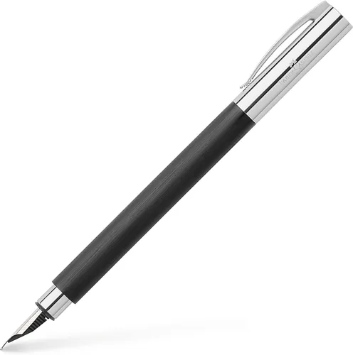 Vista 8 de Faber-Castell Ambition - Pluma estilográfica, resina negra, extrafina