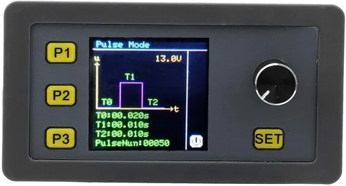 Vista 8 de Generador de pulsos PWM Módulo ajustable 4-20mA 2-10V Generador de señal con pantalla LCD para calibración de prueba de función