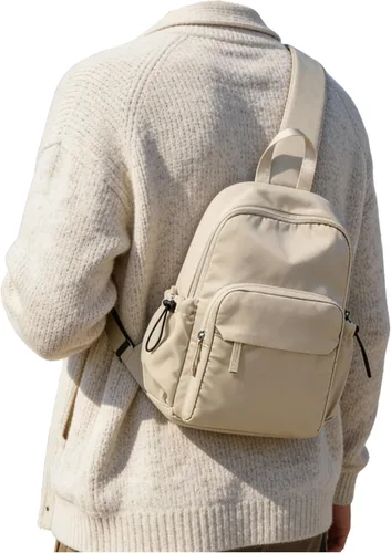 Vista 11 de SEAFEW - Mochilas tácticas tipo bandolera, Beige, Mochilas Daypack