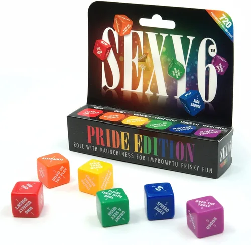 Vista 5 de Sexy 6 Dados - Edición Pride