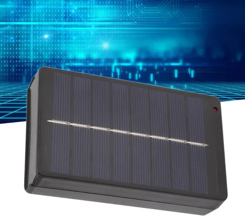 Vista 4 de Cargador de batería de panel solar, caja de carga portátil de 1W 4V para baterías AA AAA 1.2V suministros al aire libre, paneles solares