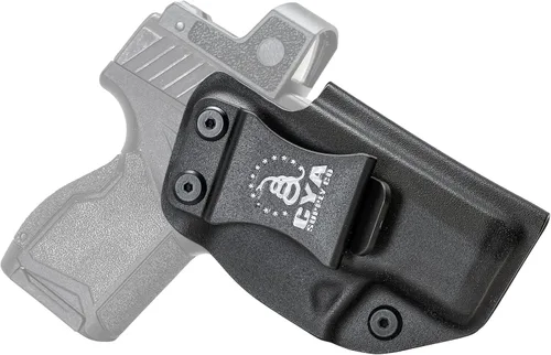 Vista 39 de CYA Supply Co. - Fundas IWB Black Optics Ready - Múltiples ajustes - Propiedad de veteranos - Fabricado en Estados Unidos