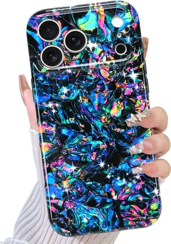 Vista 47 de TEAUGHT Compatible con iPhone 11 Funda con patrón lindo estampado de leopardo negro guepardo + protector de pantalla a prueba de golpes, funda